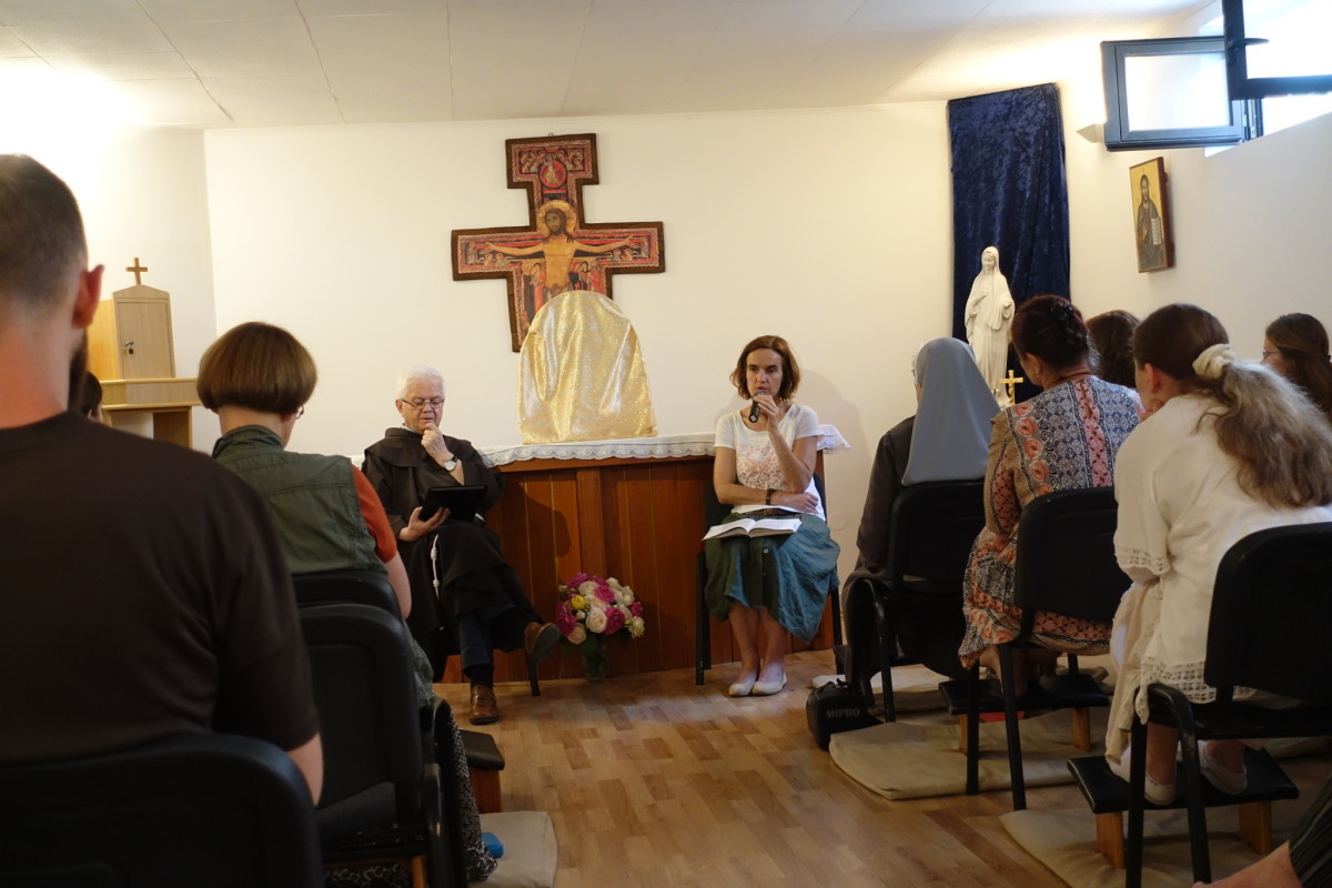 Реколлекции поста, молитвы, тишины для группы из Литвы
