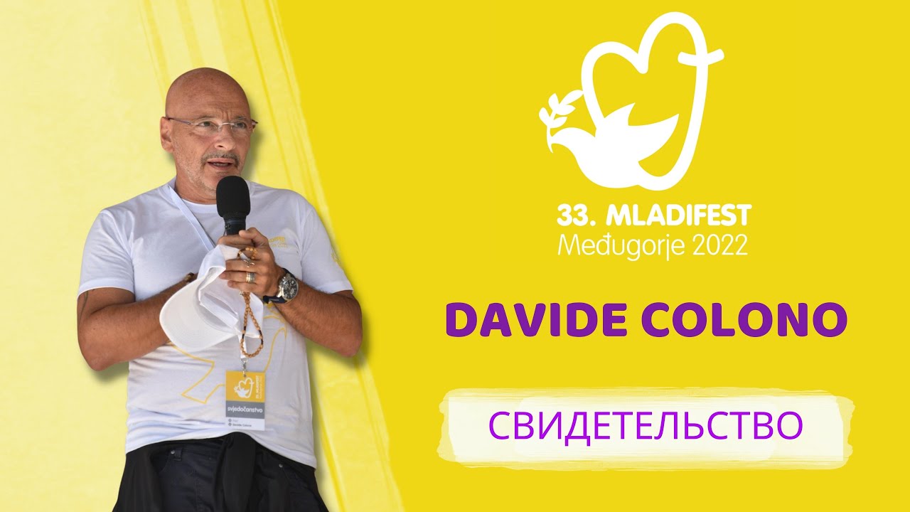 СВИДЕТЕЛЬСТВО: Davide Colono. 33-й Младифест