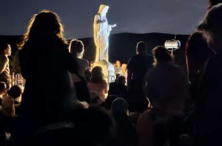 Явление Девы Марии визионерке Марии Лунетти 17.6.2024 в 23:30 на горе Подбрдо