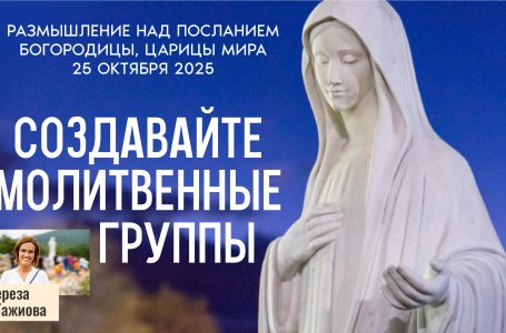 Звукозапись размышлений над посланием от 25.10.2025 (Терезия Гажиова)